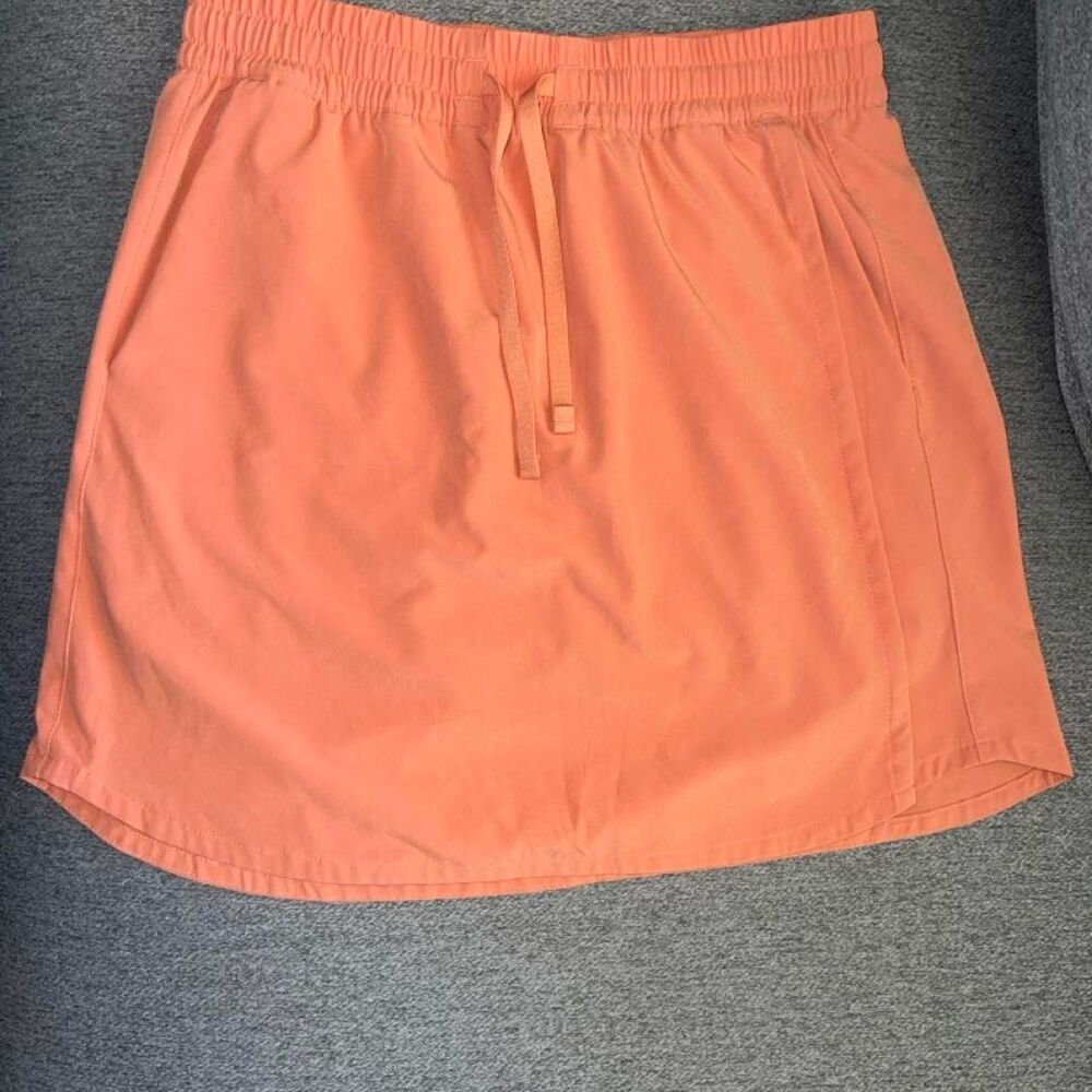 Patagonia Fleetwith Skort XS Sienna Clay Orange Hiking Active Skirt NWOT